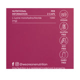 One Nutrition® Pure L-Lysine – 60 caps