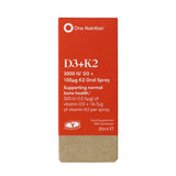 One Nutrition D3 & K2 Oral Spray 30ml