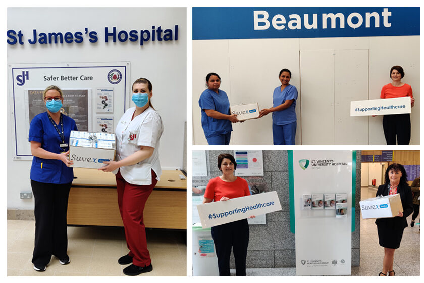 Irish Brand Suvex Soothe® Says Thank You to Healthcare Workers