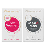 Cleanmarine For Women & ManoMax Twin Pack