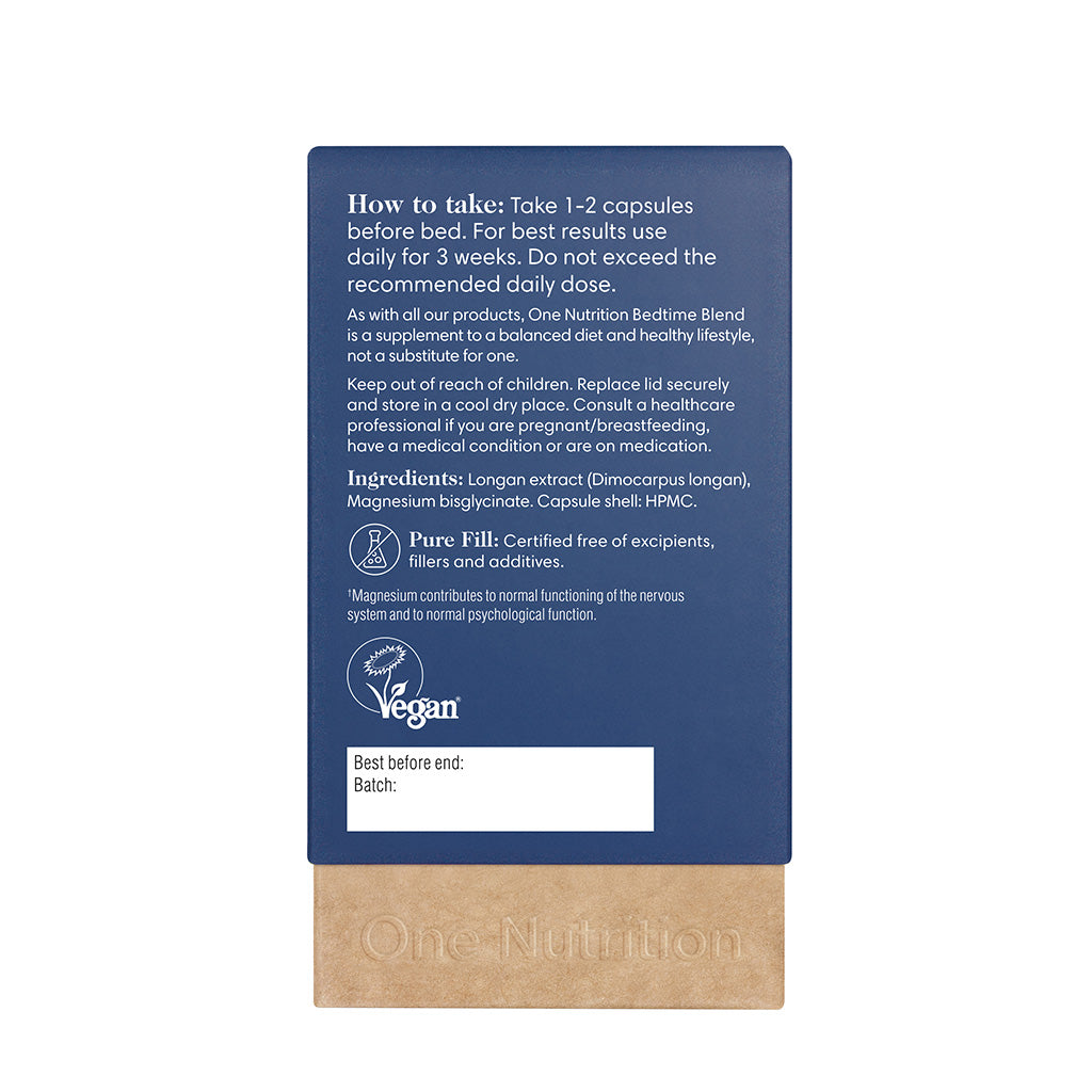 Deltatonin One Nutrition® Bedtime Blend – 50 caps – naturalife.ie