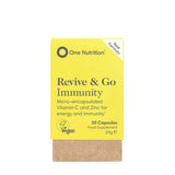 One Nutrition Revive & Go Vit C & Zinc Capsules (New Formula )