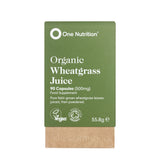 One Nutrition® Organic Wheatgrass Juice - 90 Capsules