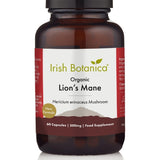 Irish Botanica® Organic Lion’s Mane Mushroom 500mg - 60 Caps